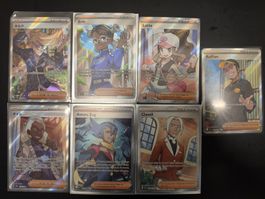Pokemon Trainer Karten Set 7 Stk