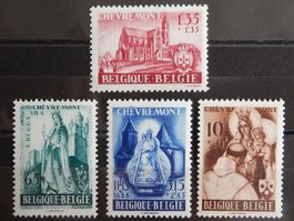 Belgien Kat. 820-823 * 1948 selten