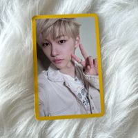stray kids felix clé yellow wood album photocard
