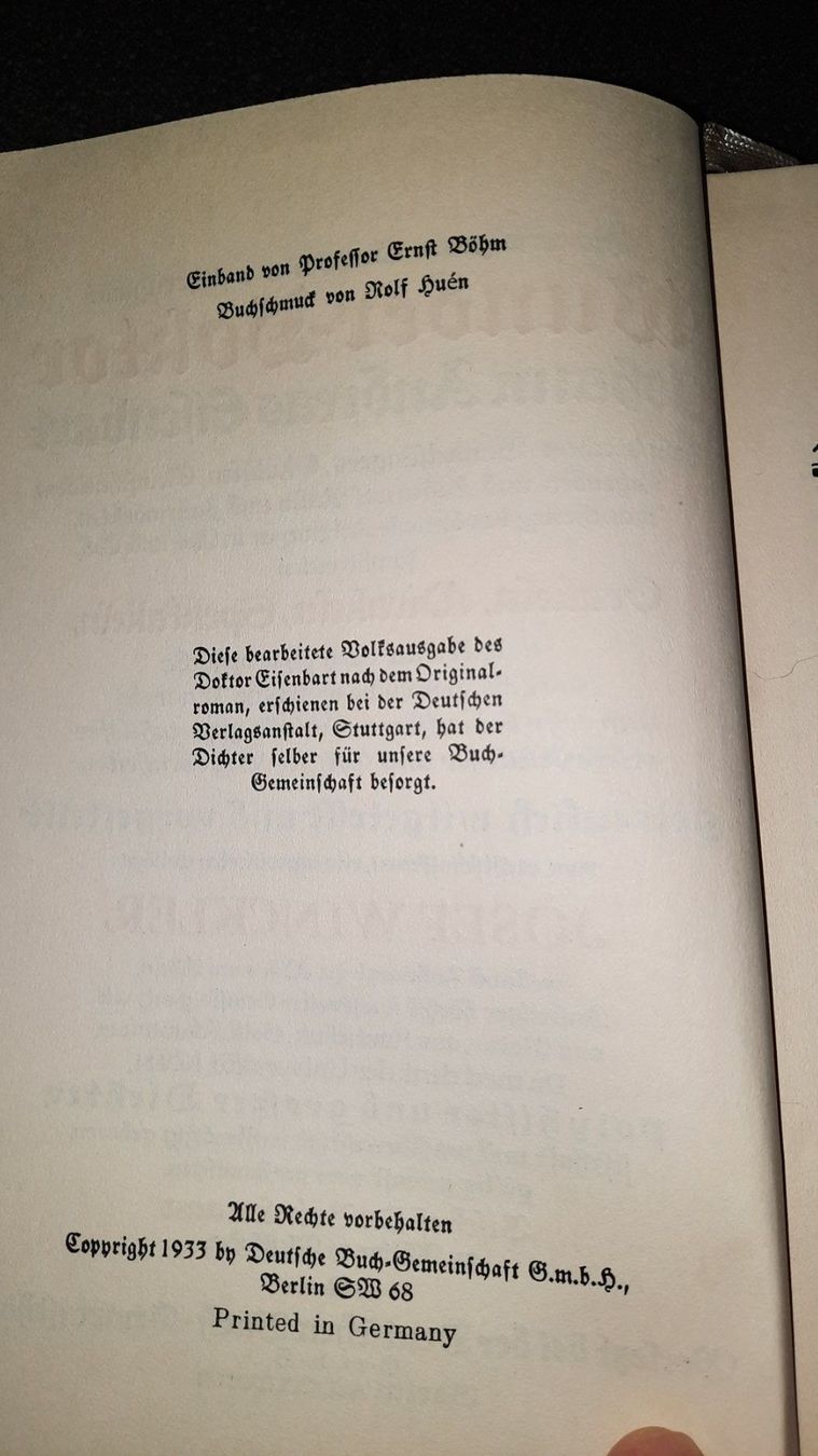 Bücher: DR. EISENBART – Gebraucht aus zürich von gabab 3