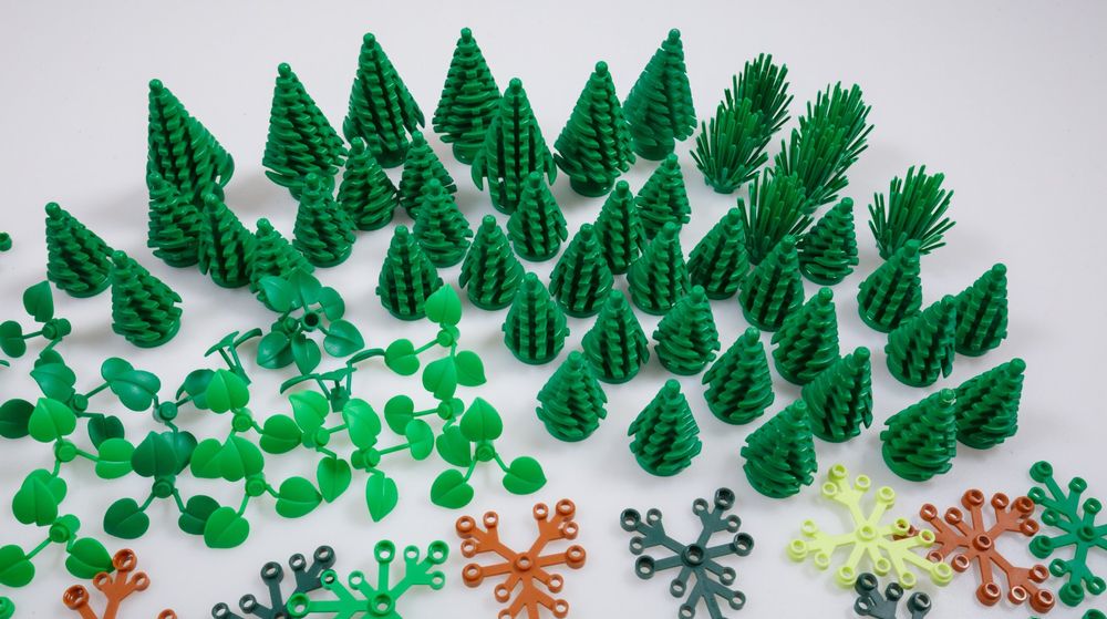 LEGO PflanzenSet (Tannen, Pflanzen, Blätter) (116 Stück) Kaufen auf