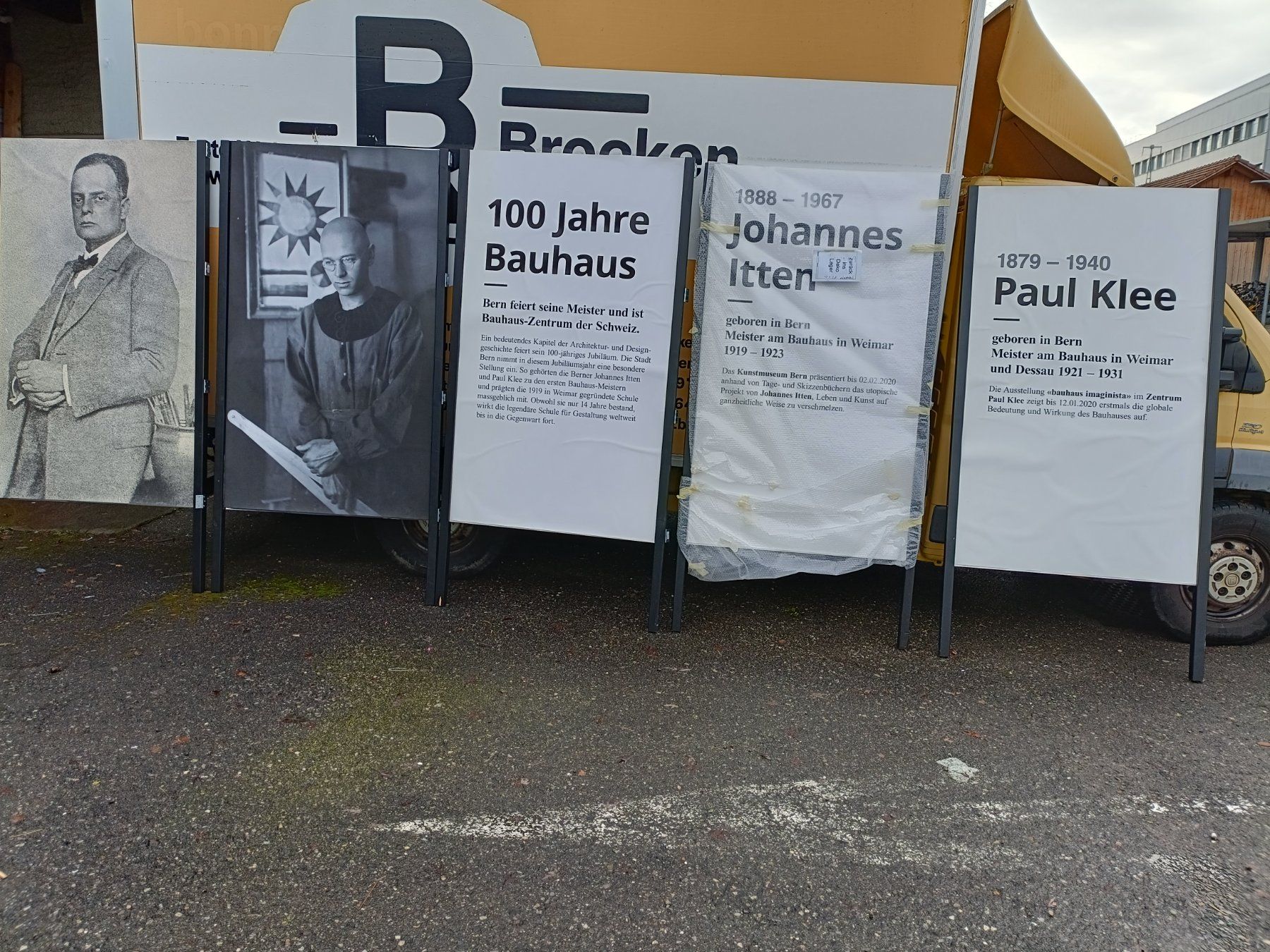 Paraventi: Ausstellung Trennwände / Messe – Usato da Köniz venduto da Brockenreich