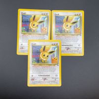 Pokémon 3x Evoli 38/75 Neo Entdeckung DE Ab 1 - .