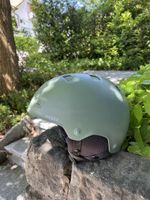 Wedge ski helmet