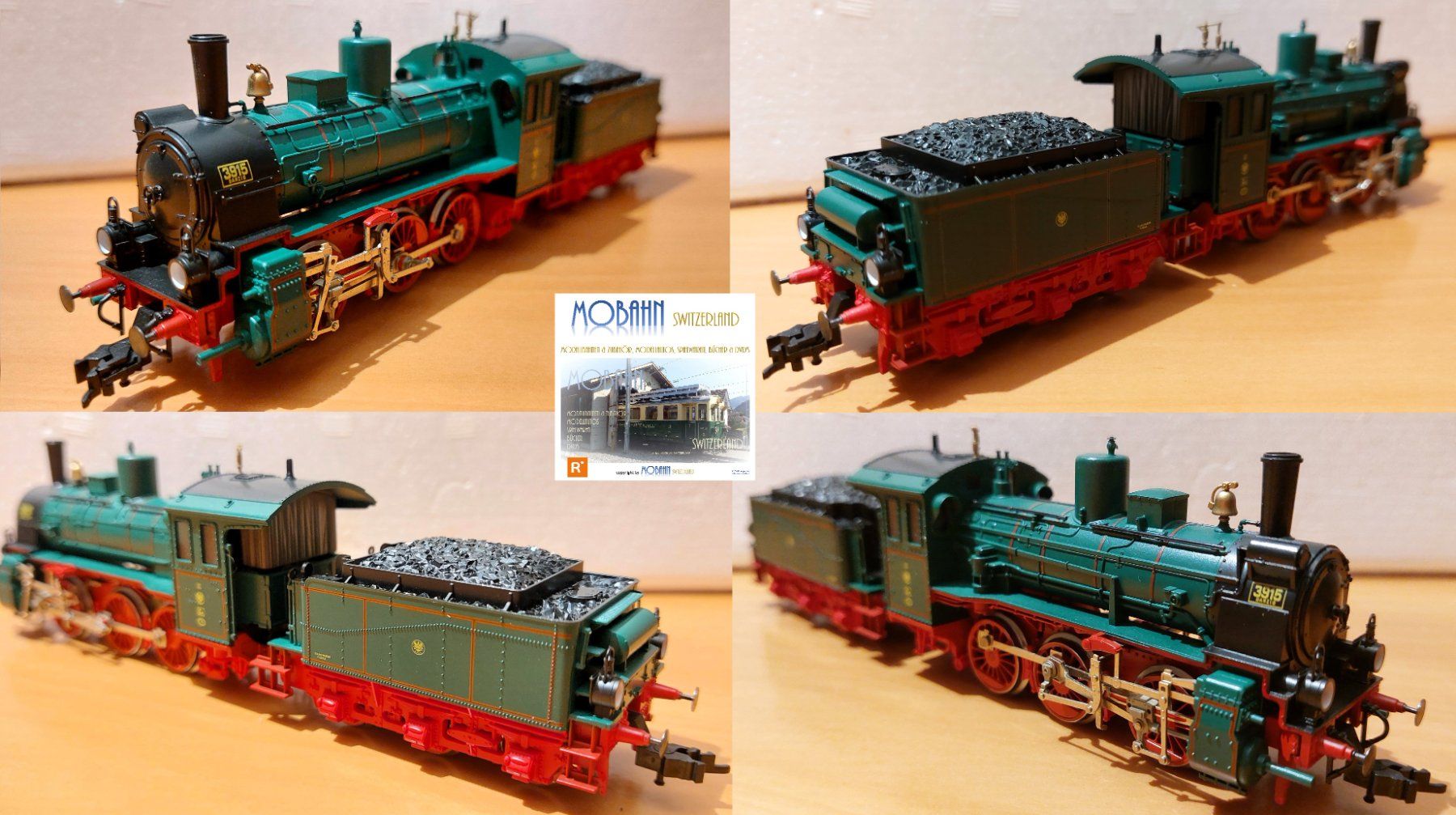 Fleischmann Modelleisenbahnen: Fleischmann 4883 - Dampfzug mit C4 der K.P.E.V. – Neu (gemäss Beschreibung) aus Rotkreuz von MOBAHN-1zu87 1