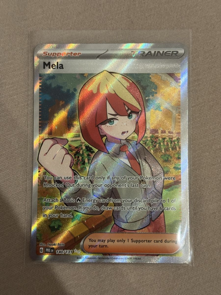 Pokémon Carte collezionabili: Pokémon Mela 140/131 Prismatic Evolutions – Nuovo (secondo la descrizione) da St. Gallen venduto da Xbylucas