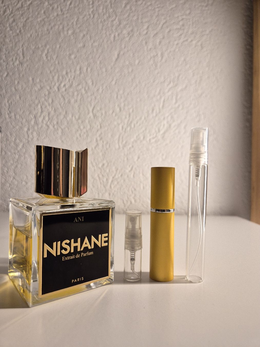 Nishane Parfum & Eau de Toilette: Nishane Ani Abfüllung Duftprobe Probe Tester – Gebraucht aus Dottikon von Traych