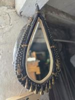 Miroir ancien en collier de cheval 