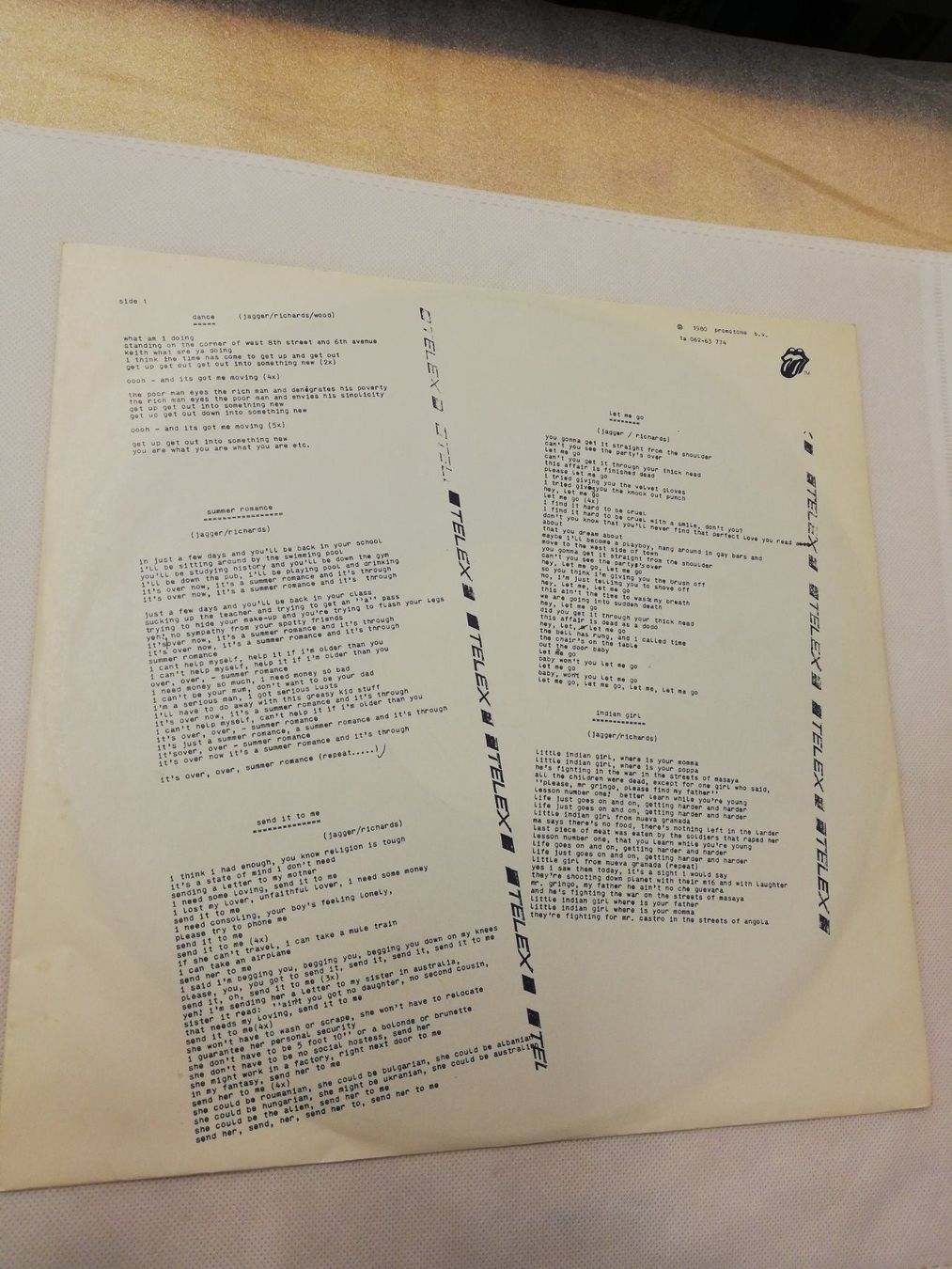 Dischi in vinile: THE ROLLING STONES - EMOTIONAL RESCUE – Usato da Bern venduto da Vinylsound.ch 2