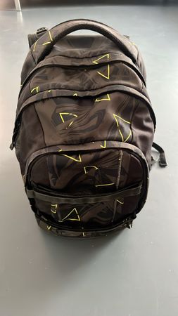 Satch Rucksack mit gelben Mustern guter  Zustan