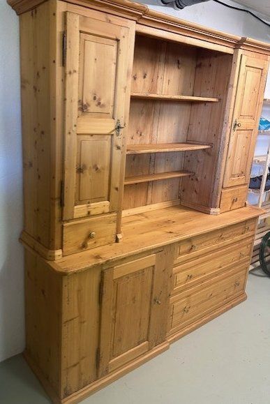 Credenze: Antikes Biedermeier Buffet Tanne, restauriert – Usato da Attinghausen venduto da 1986_UR 2