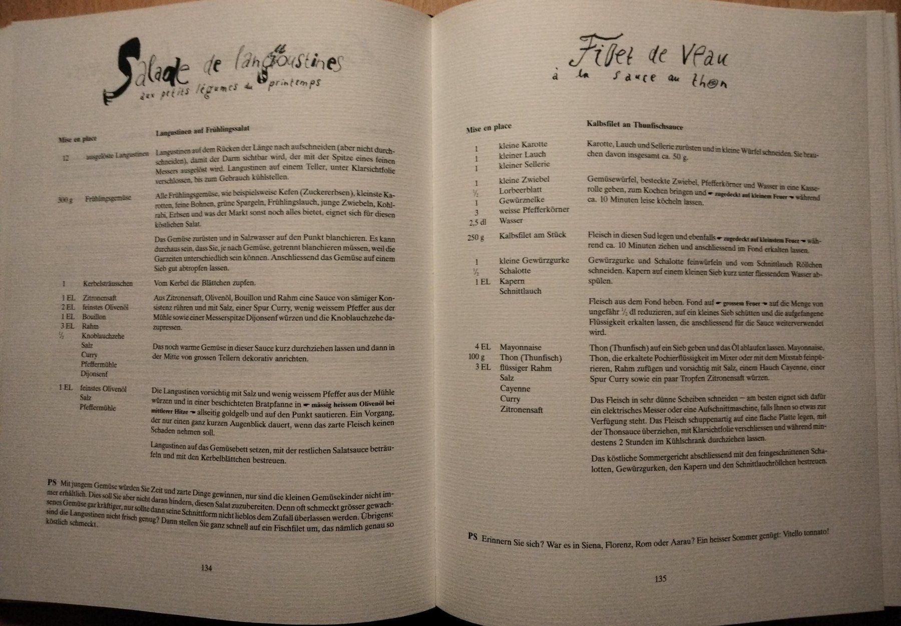 Bücher: Elfie Casty: Kochbuch "Mit einer Prise Leidenschaft" Top! – Gebraucht aus Niederglatt ZH von Siegfried67 9