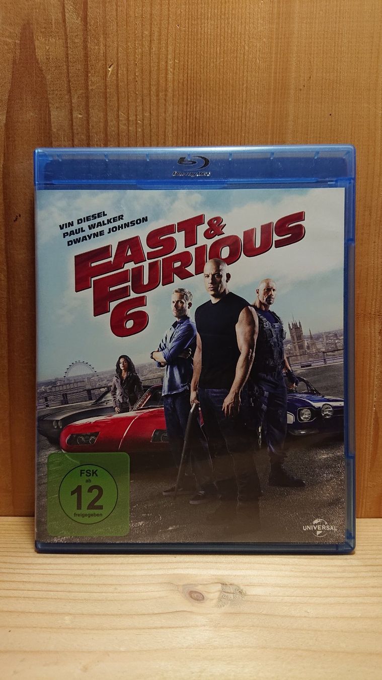 Tutti i DVDs: FAST AND FURIOUS 6 Blu-Ray – Usato da Wilderswil venduto da Exebub