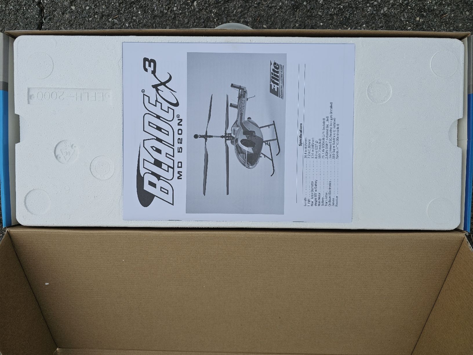 Blade Modellismo RC: MD520N Blade CX3 RTF – Nuovo e nell'imballaggio originale da Yvonand venduto da Li_poch 1