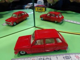 Renault 6 1:43 (ohne Box) Dinky No.1416 FR  > (W10.7)