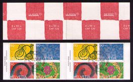 1996_897-900__MARKENHEFT 0-98__10.9.96 Bern Brieftaube_ET !