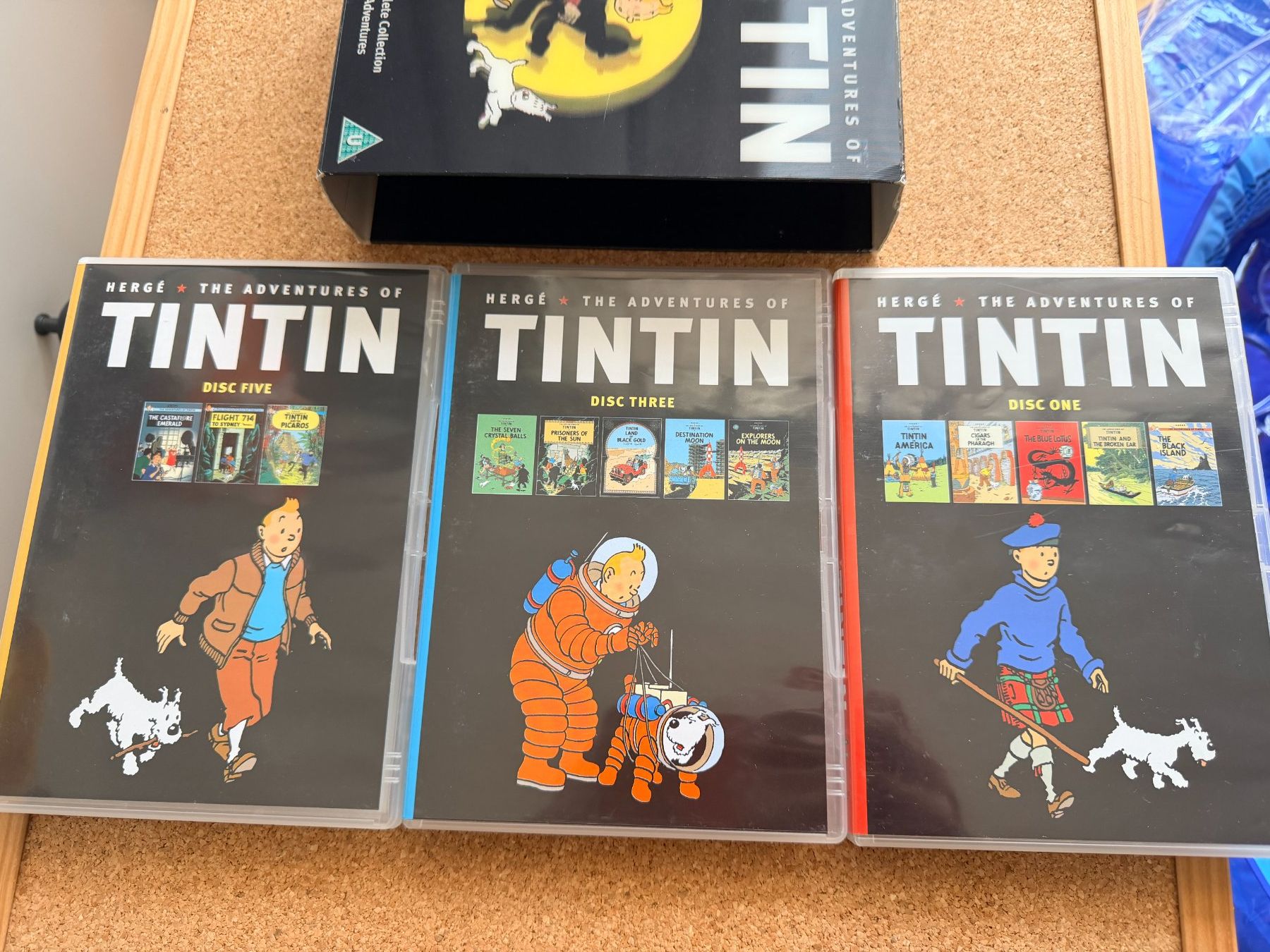 Tutti i DVDs: The Adventures of Tintin – Usato da Binningen venduto da samorga21 1