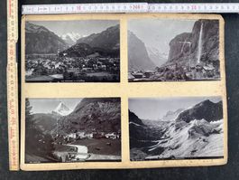 7 Fotos Interlaken Lauterbrunnen Zermatt Mürren BE VS Karton