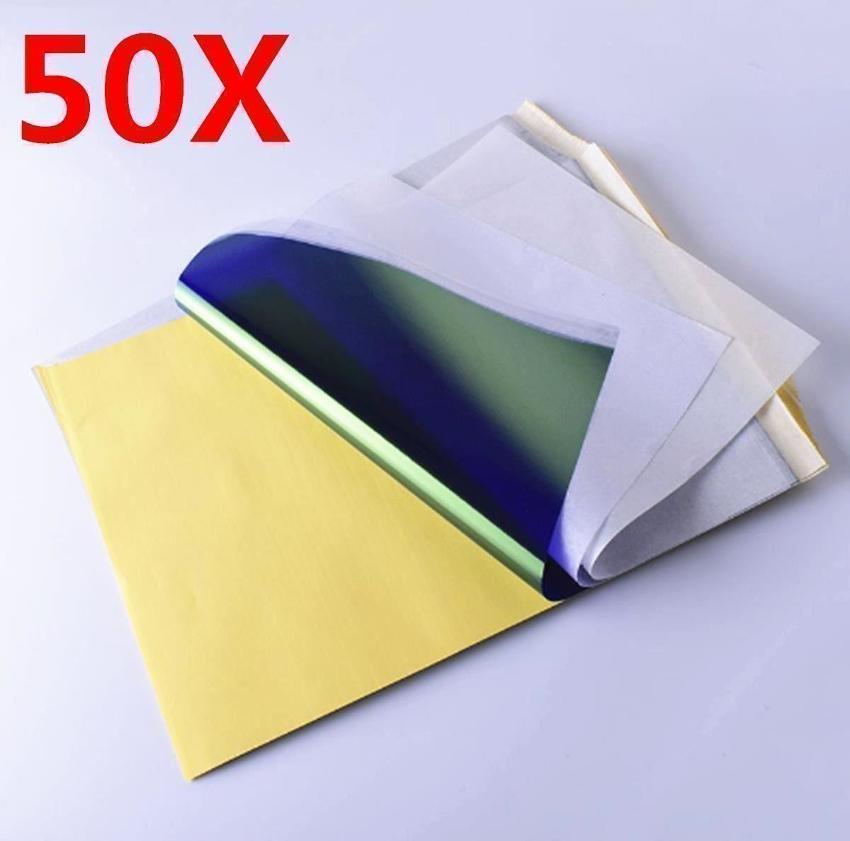 Papiere: 50x Tattoo Transfer Papier Tattoopapier – Neu (gemäss Beschreibung) aus Thun von yesky