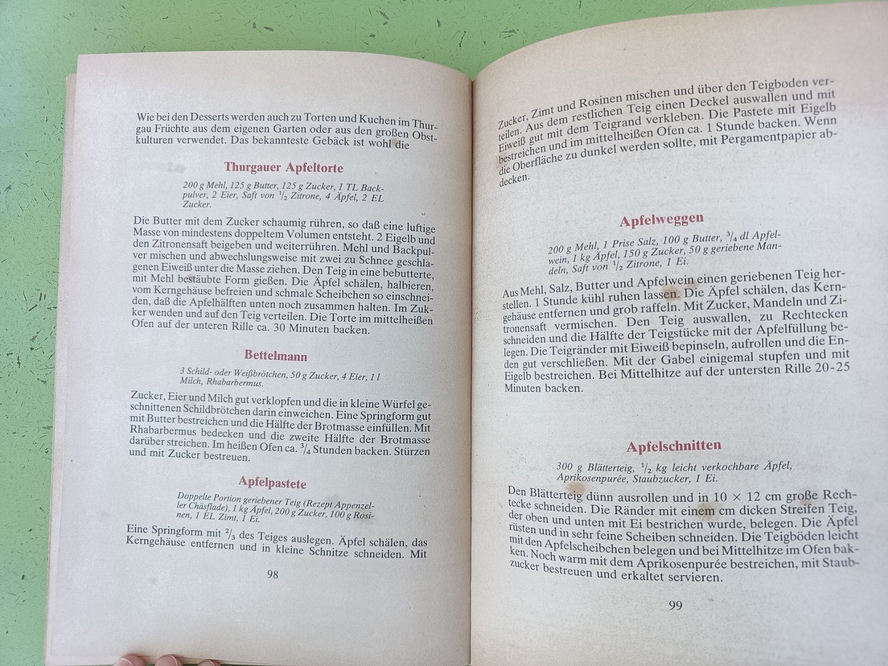 Bücher: Das Kochbuch aus der Ostschweiz – Gebraucht aus Oberegg von 19franzi94 2