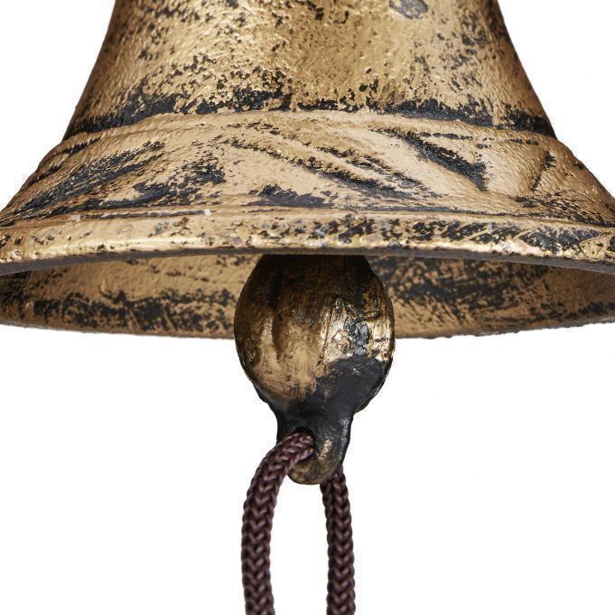 Campanacci mucche: TÜRGLOCKE GUSSEISEN EULE GOLD – Nuovo e nell'imballaggio originale da Gerlafingen venduto da Tsuru 3