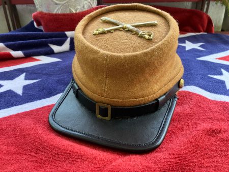 Für Südstaaten Confederate USA Fans, Armycap braun