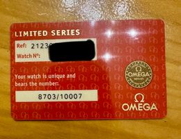Omega certificate