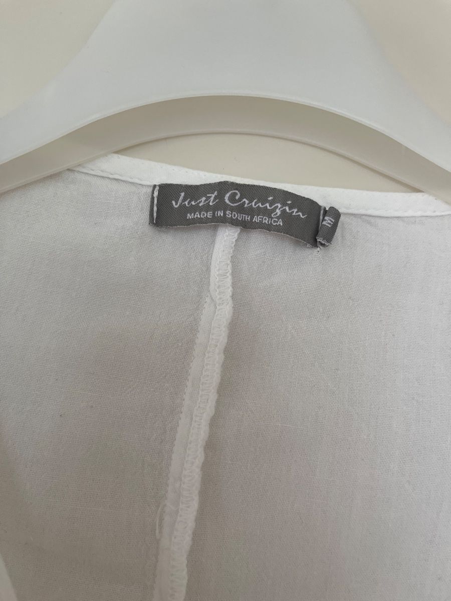 Camicette: Feminine Wickelbluse weiss M – Nuovo (secondo la descrizione) da Herrliberg venduto da spunggi 1