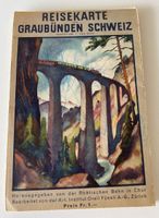 Reisekarte Graubünden Schweiz 1:250'000 1944"},"text_content