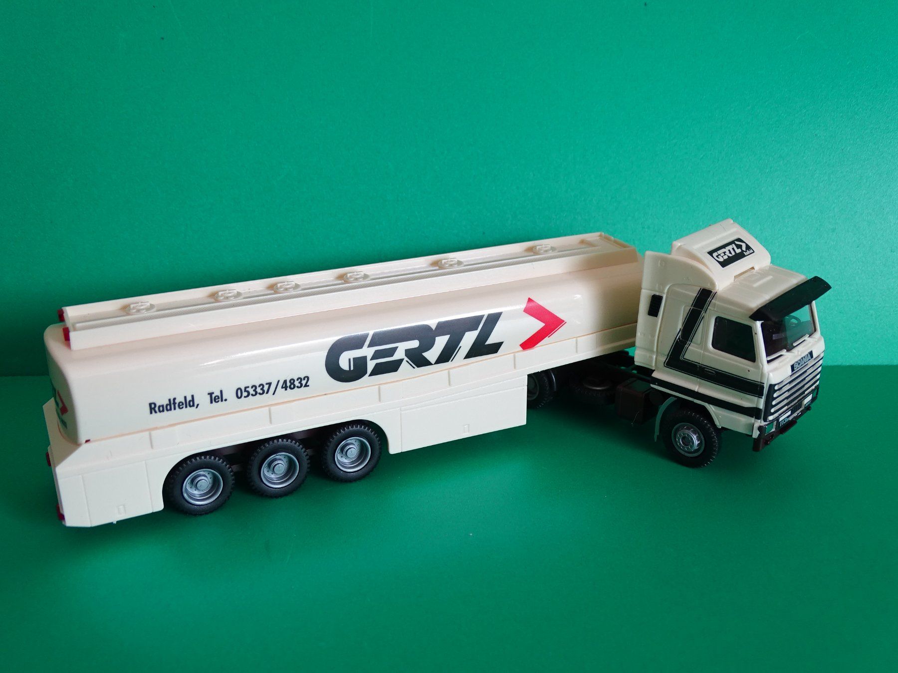 Scania Modellini d'auto: Scania LKW von AMW 1/87 – Usato da Bretzwil venduto da Meex 1