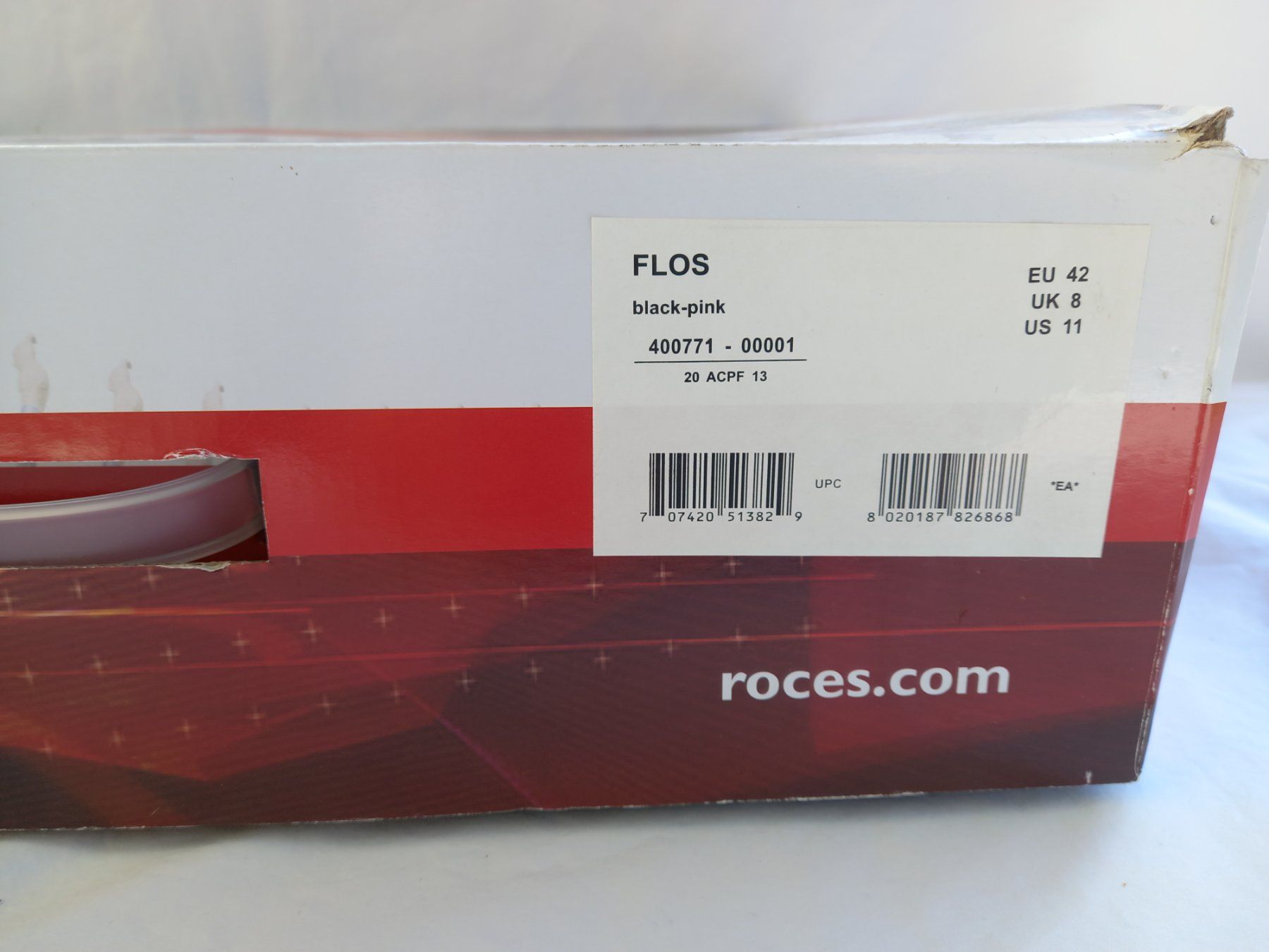 Pattini in linea & Pattini a rotelle: Roces Flos Inline Skates Gr.42 Schwarz Pink Neu – Nuovo (secondo la descrizione) da Schweizersholz venduto da freyle1 7