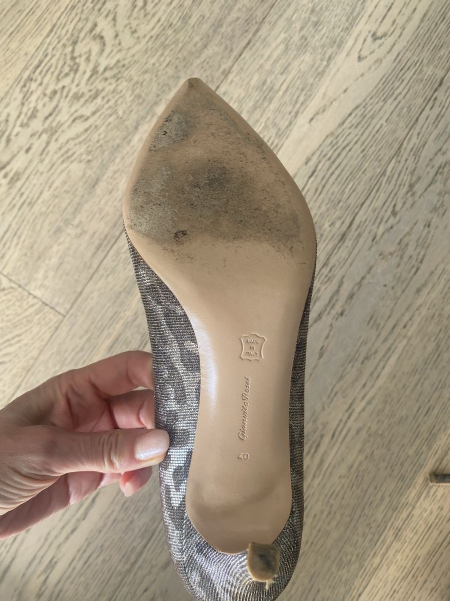 Gianvito Rossi Chaussures femmes: Gianvito Rossi Pumps, Leopard Pattern, Metallic, Size 40 – D'occasion à Grand-Lancy par catallegra1976 2