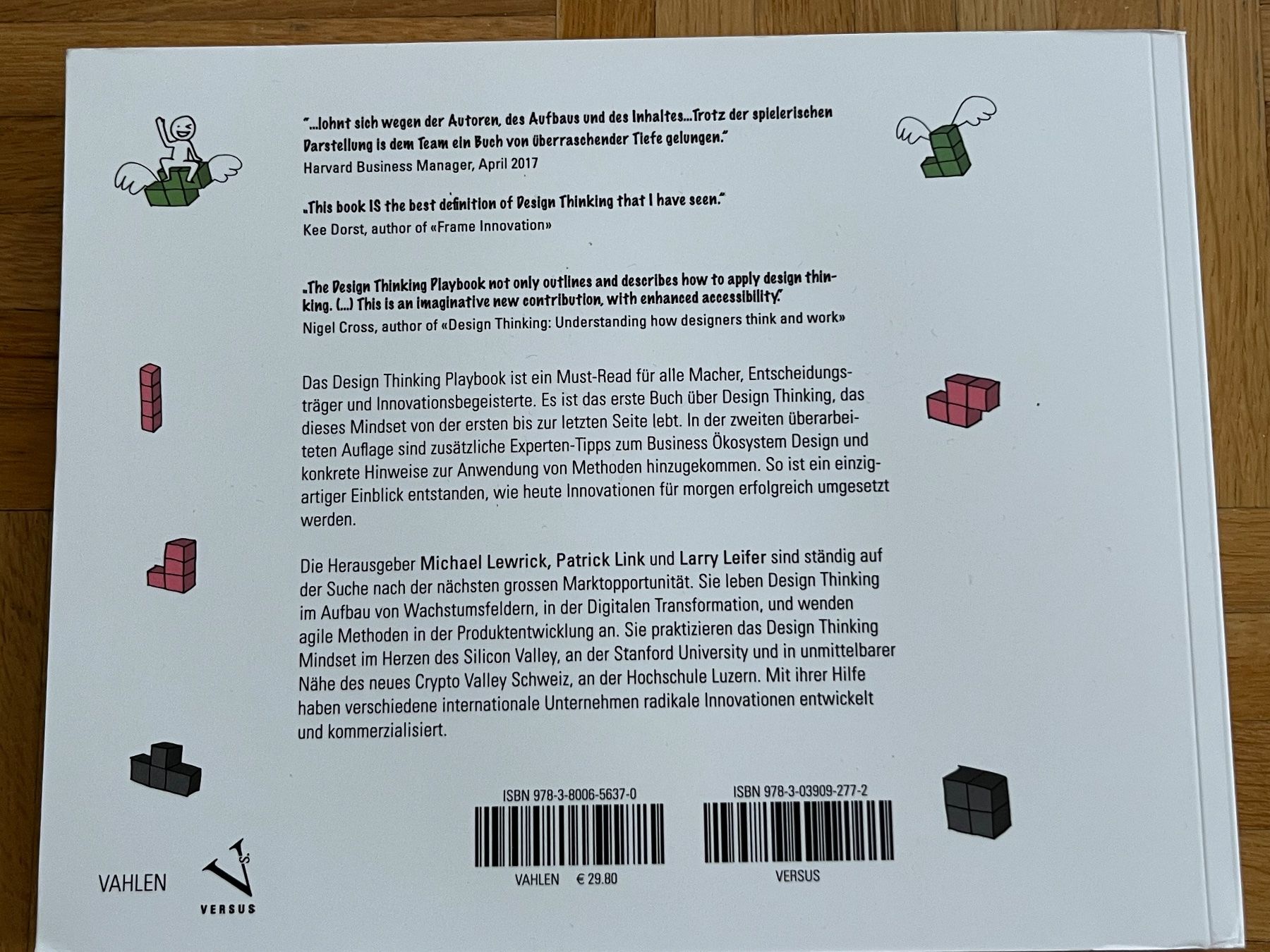 Libri: Das Design Thinking Playbook, 2. Auflage Versus Verlag – Usato da Romanshorn venduto da luxcollect 1