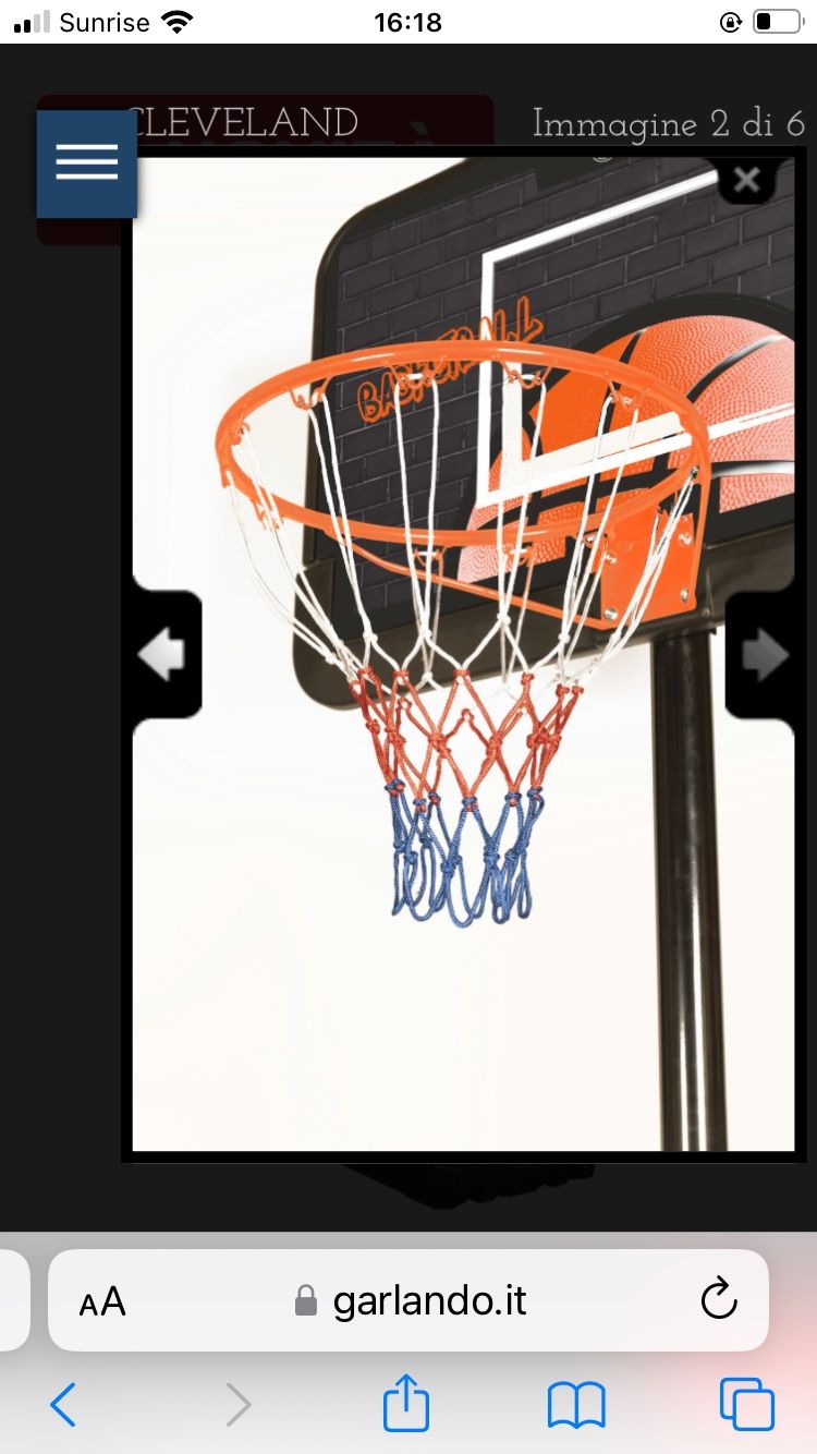 Paniers de basket: basketballkorb 🇺🇸 USA 🏀 – Neuf avec emballage d'origine à Boudry par sportethobby