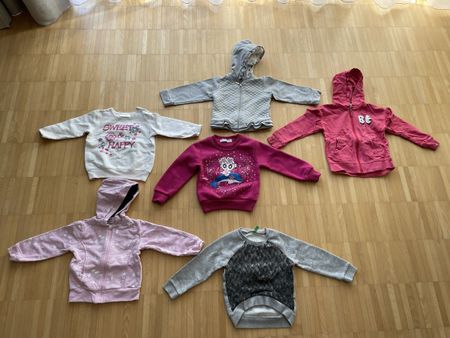 Pulloverset für Mädchen Gr.86,90 und 100