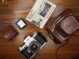 Edixa-Flex, Auto Cassaron 50mm f2.8 mit case