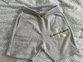 Shorts Calvin Klein Jeans Gris Taille 8 Ans