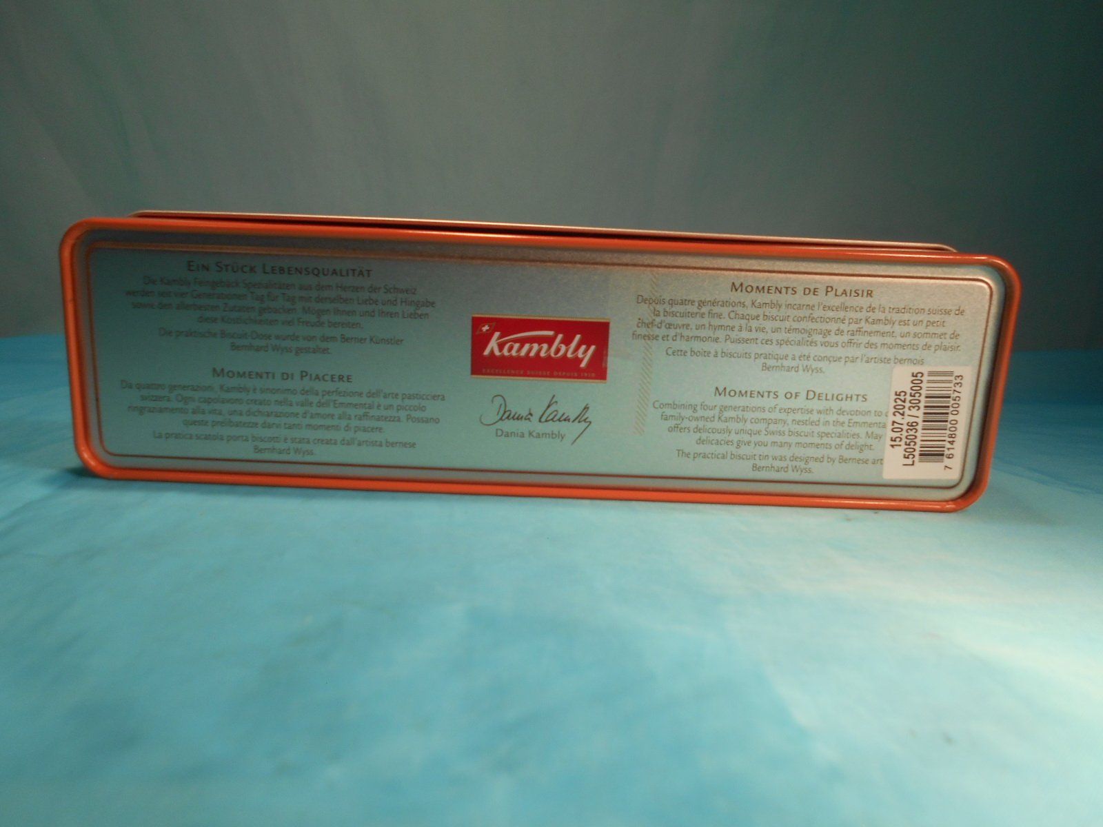 Kambly Altro in Decorazioni & Accessori: Kambly Blechbüchse, Bernhard Wyss – Usato da Bellach venduto da JingleCherry 3