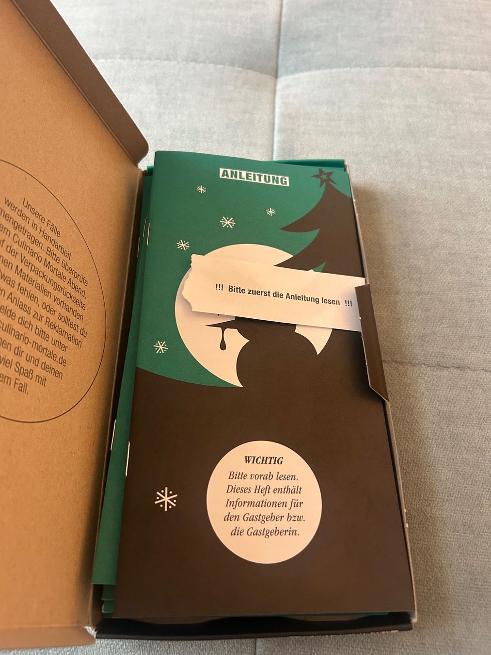 Giochi: Culinario Mortale: "Advent, Advent, ein Grablicht brennt!" – Usato da Basel venduto da Interstellar85 2