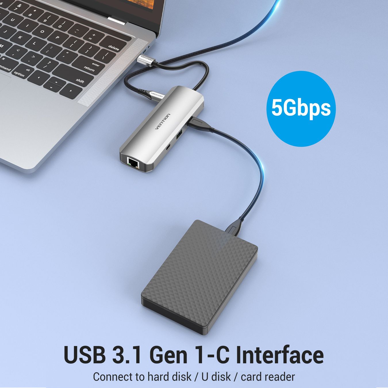 Unità & Adattatore: Multifunction USB-C 9in-1 HDMI, USB-C, RJ45, 3.5mm – Nuovo e nell'imballaggio originale da Dietlikon venduto da Salesmax 6