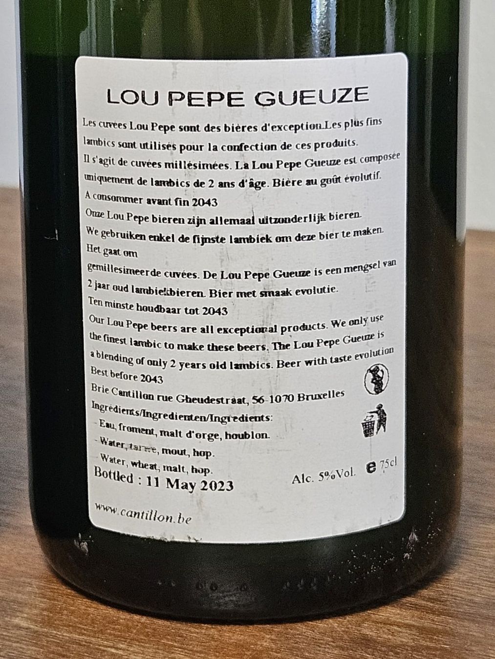 Bevande alcoliche: Cantillon - Lou Pepe 2020 – Usato da Ostermundigen venduto da Kaervek_SUI 3