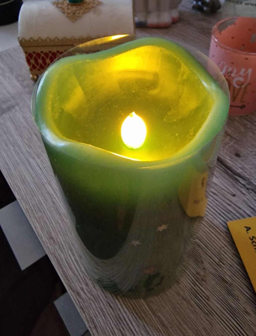 Kerzen: LED-Kerze "Sternstunden" NEU – Neu und originalverpackt aus Romanshorn von Niceflyer