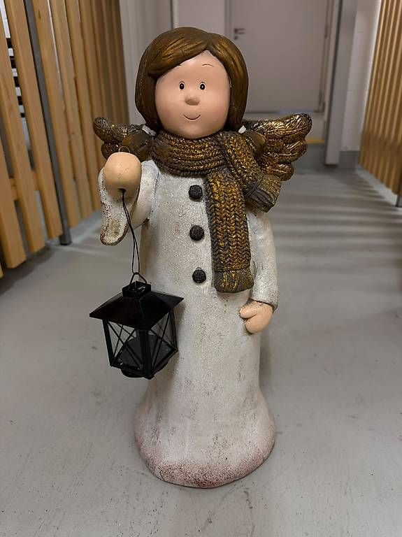 Statuette: Engel Figur mit einer Laterne  – Usato da Kollbrunn venduto da King8585