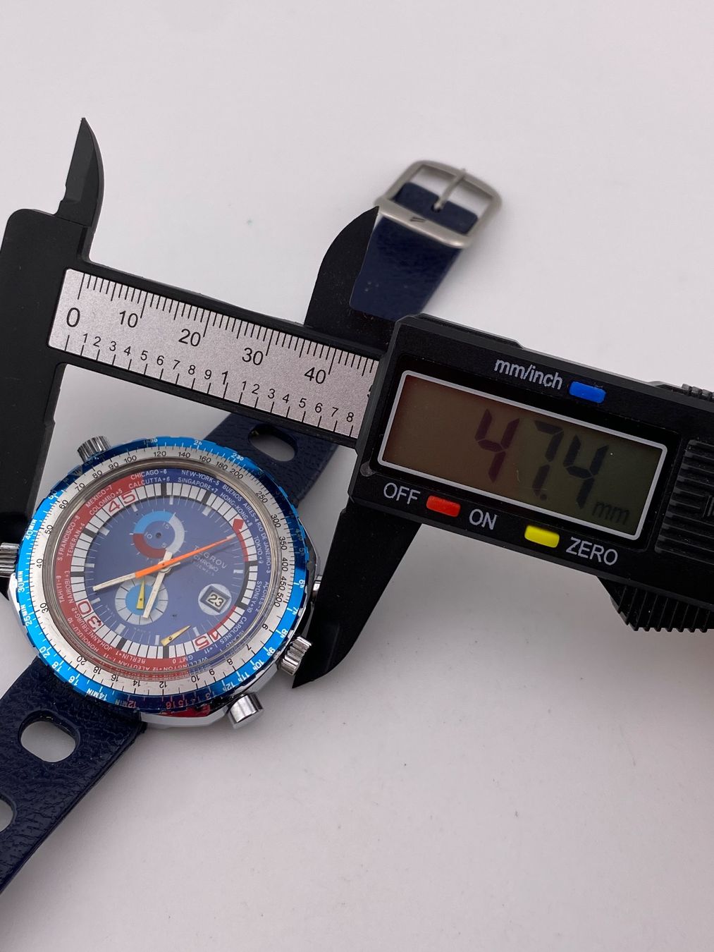 Orologi: Vintage TEGROV Chrono – Difettoso da Biel/Bienne venduto da MrP_WatchesBiel 2