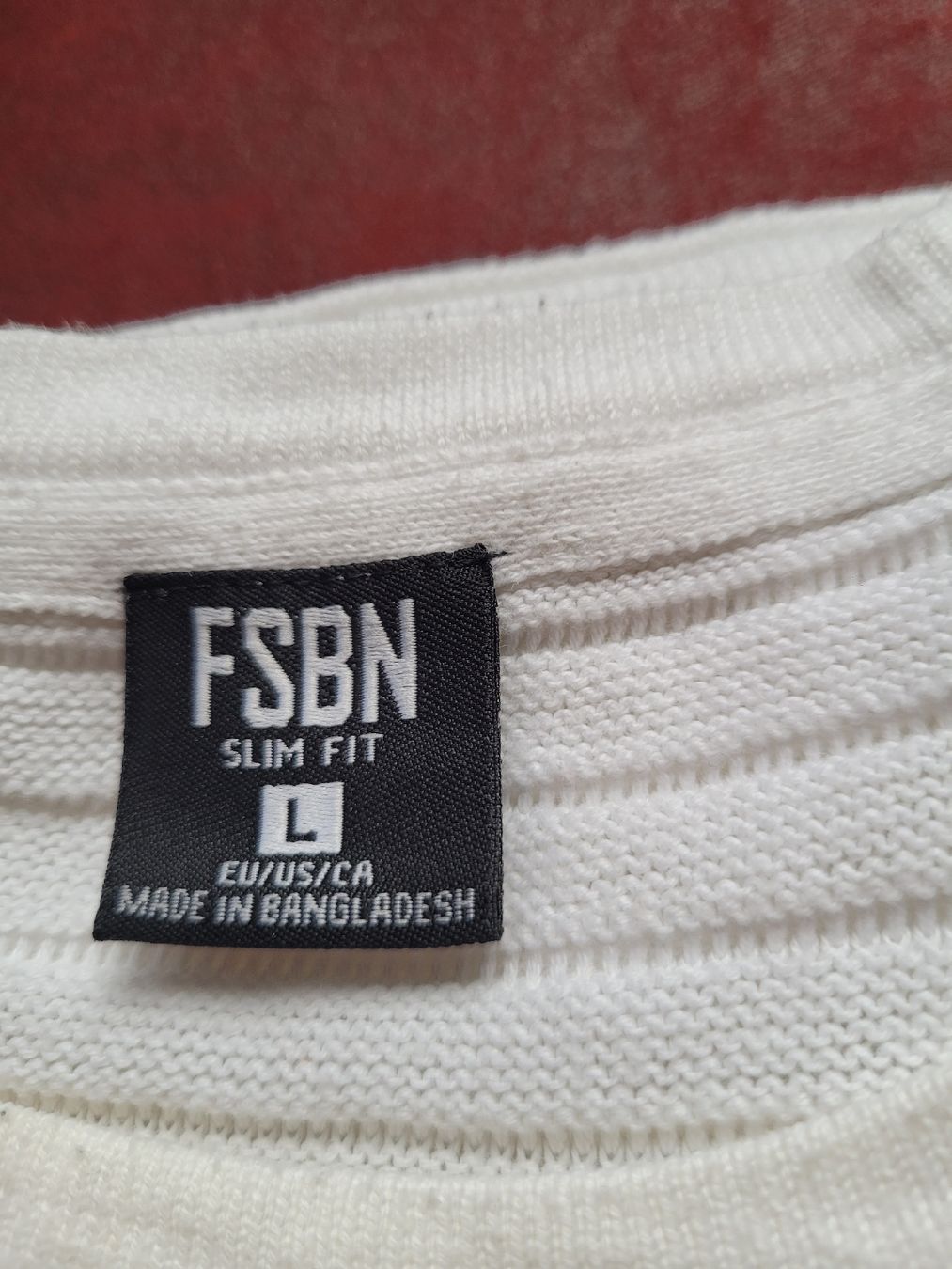 Pullover & Sweatshirts: FSBN Herren Pullover, Weiss, Gr. L - Top Zustand! – Neu (gemäss Beschreibung) aus Bassersdorf von Hyri.i 3
