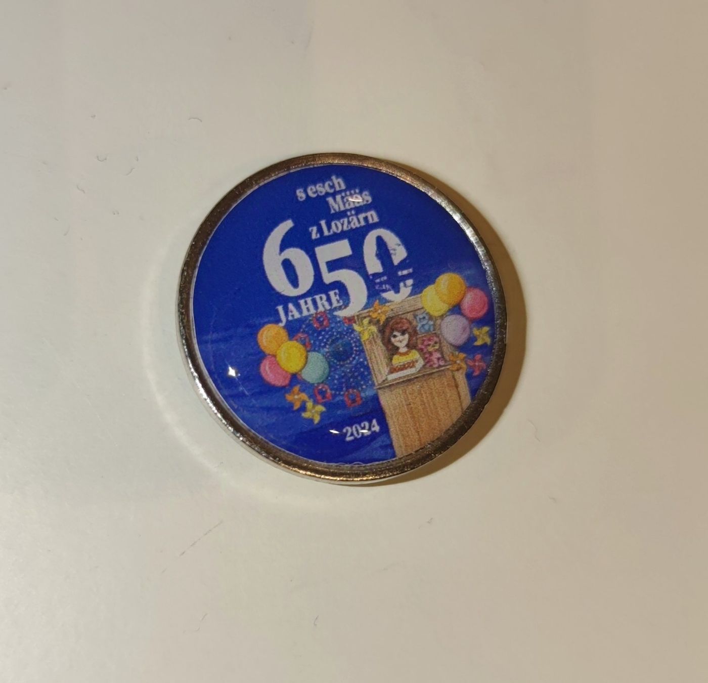 Placchette & Badge: Pin 650 Jahre Määs Luzern – Nuovo e nell'imballaggio originale da Ebikon venduto da tropftropf
