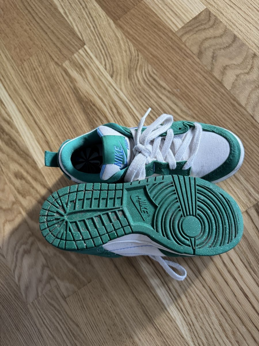 Nike Damenschuhe: Nike Dunk Low Grün Weiss, Grösse 37.5 – Gebraucht aus St. Gallen von Fabiennevogler 1