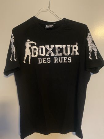 Boxeur des Rues T-Shirt, Schwarz, Grösse XL, Top Zustand