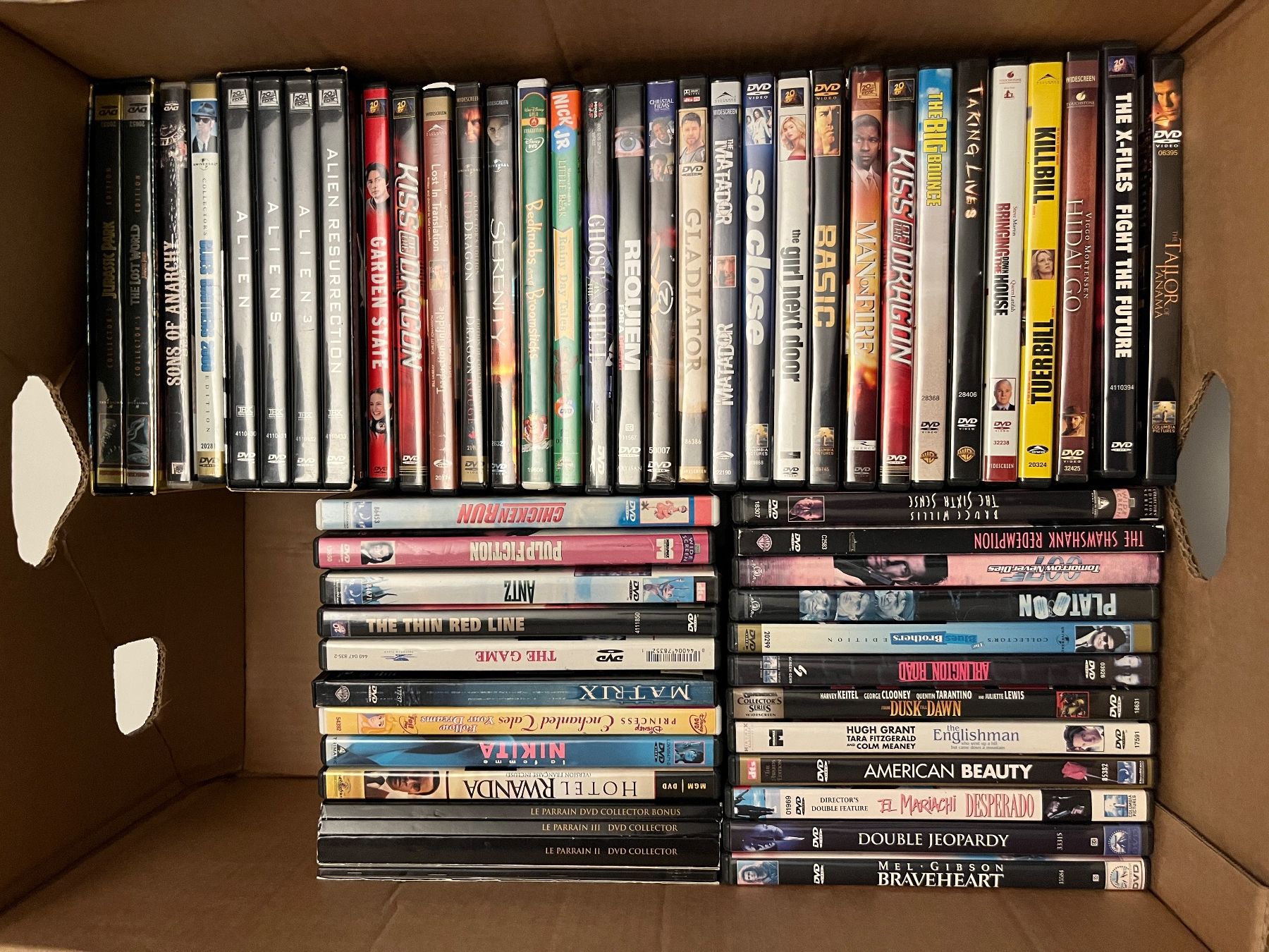 Alle DVDs: DVD Sammlung - Über 200 Filmen !  [Regioncode 1] – Neu (gemäss Beschreibung) aus Sierre von black.box