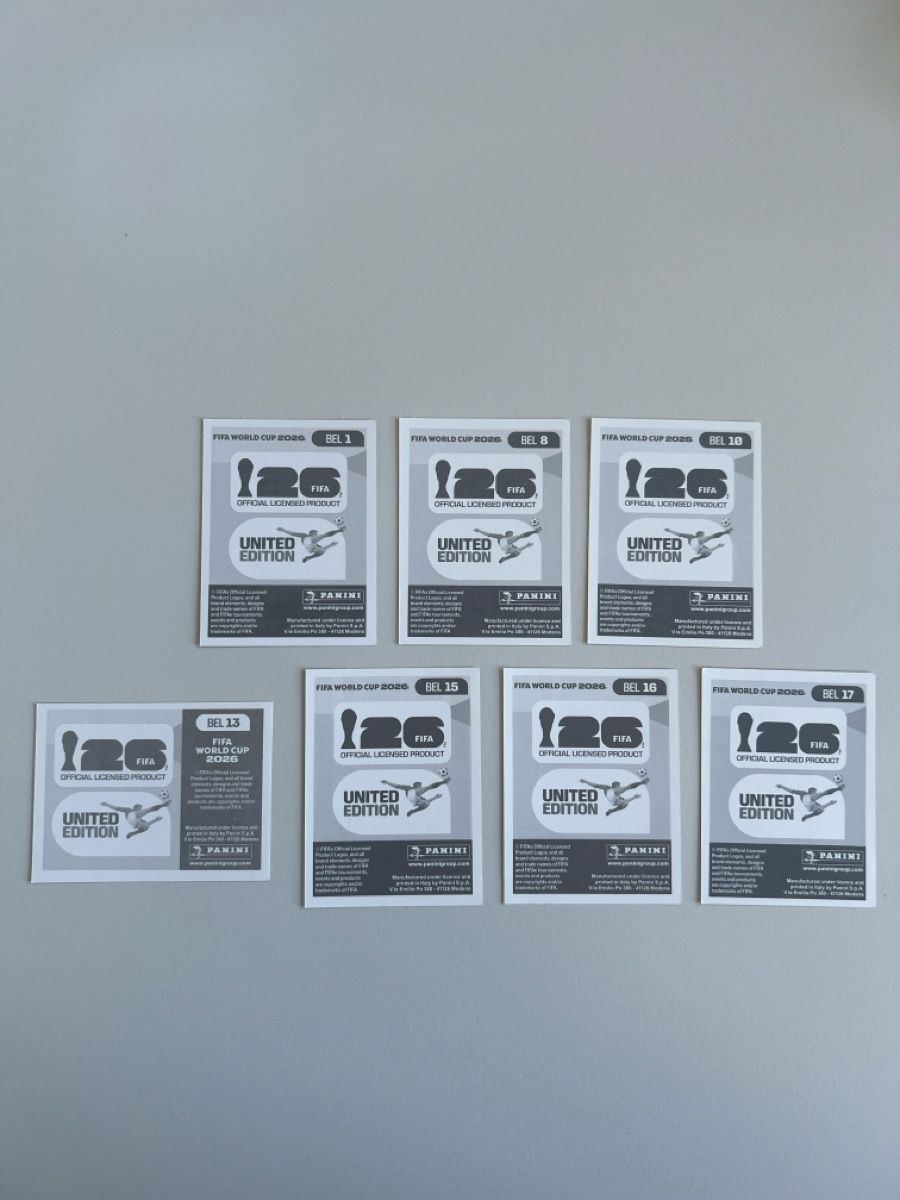 Panini Carte collezionabili: Panini Belgien – Nuovo (secondo la descrizione) da Baar venduto da Maexe01 1